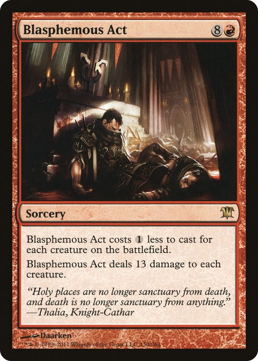Blasphemous Act (ISD-130) (Foil)