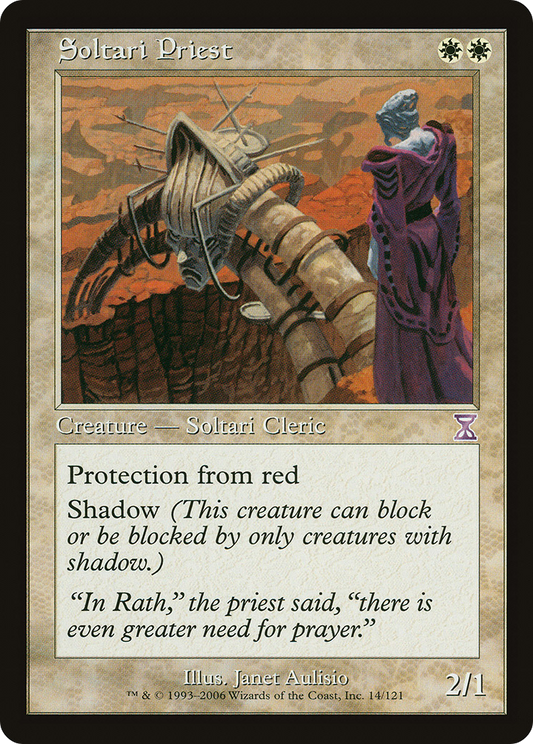 Soltari Priest (TSB-014) (Foil)