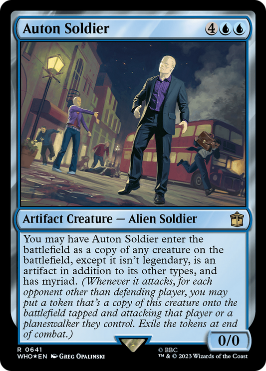 Auton Soldier (WHO-641) (Surge) (Foil)