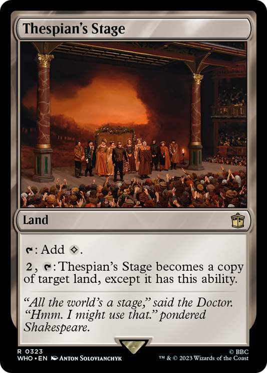 Thespian's Stage (WHO-323) (Foil)