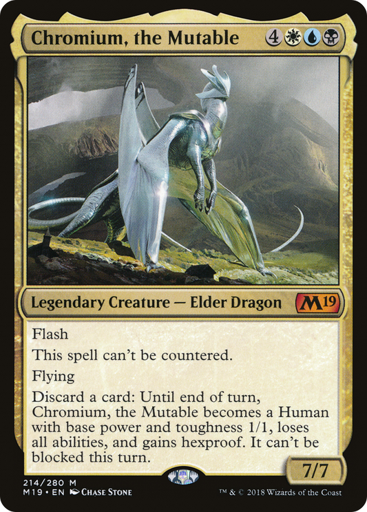 Chromium, the Mutable (M19-214) (Foil)