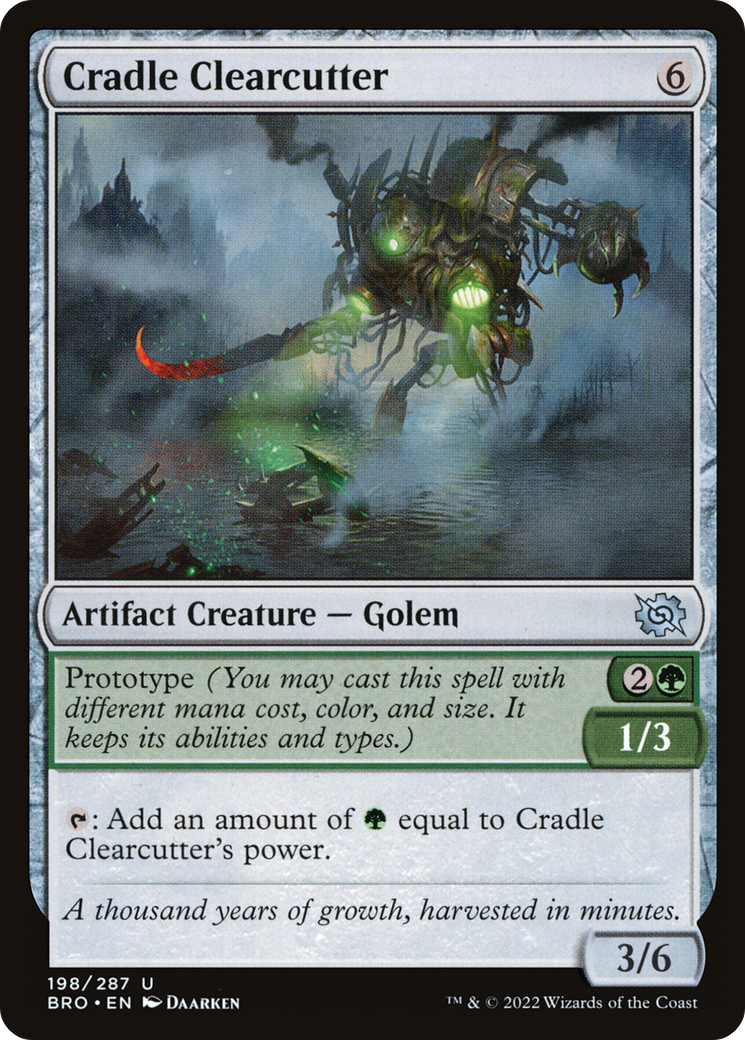 Cradle Clearcutter (BRO-198) (Foil)