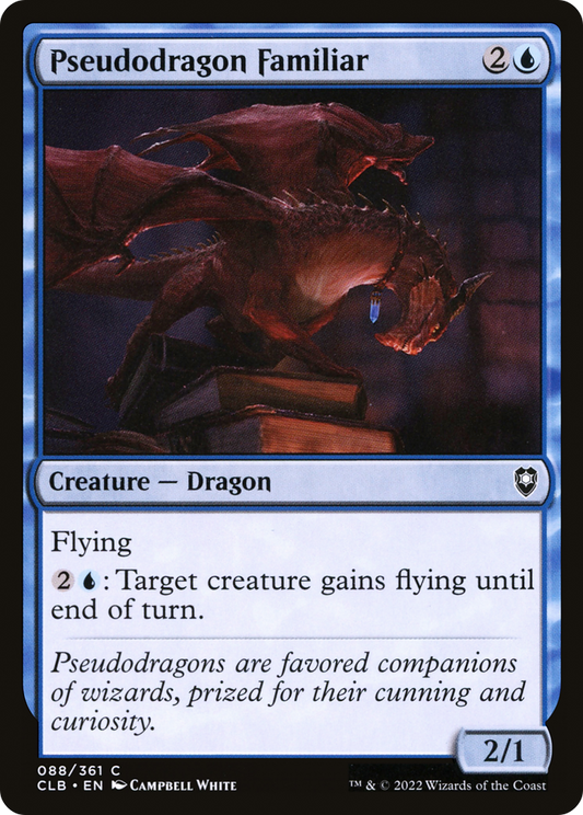 Pseudodragon Familiar (CLB-088) (Foil)