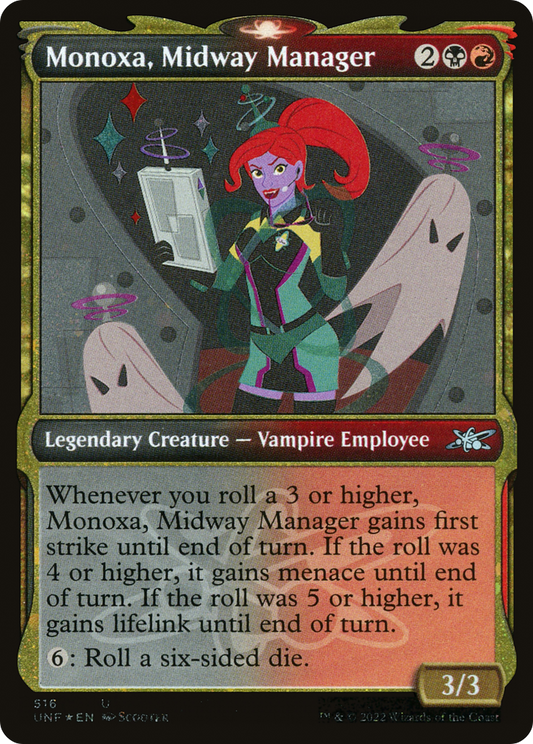 Monoxa, Midway Manager (UNF-516) (Showcase) (Galaxy Foil)