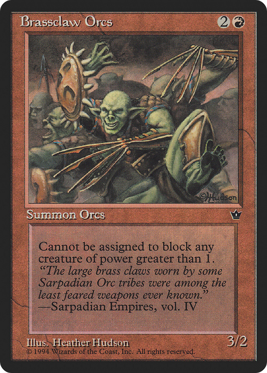 Brassclaw Orcs (FEM-49D)