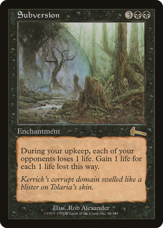 Subversion (ULG-068) (Foil)