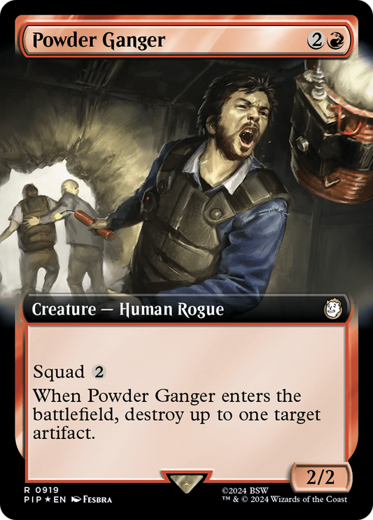 Powder Ganger (PIP-919) (Extended Art) (Surge Foil)