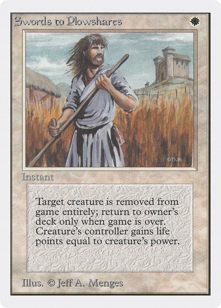 Swords to Plowshares (2ED-041)