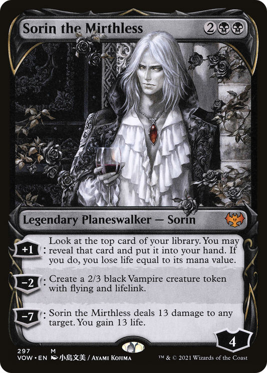Sorin the Mirthless (VOW-297) (Showcase) (Foil)
