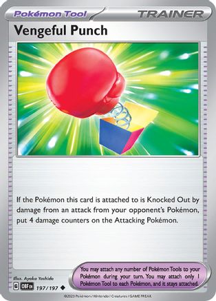 Vengeful Punch (OBF-197) (Reverse Holofoil)