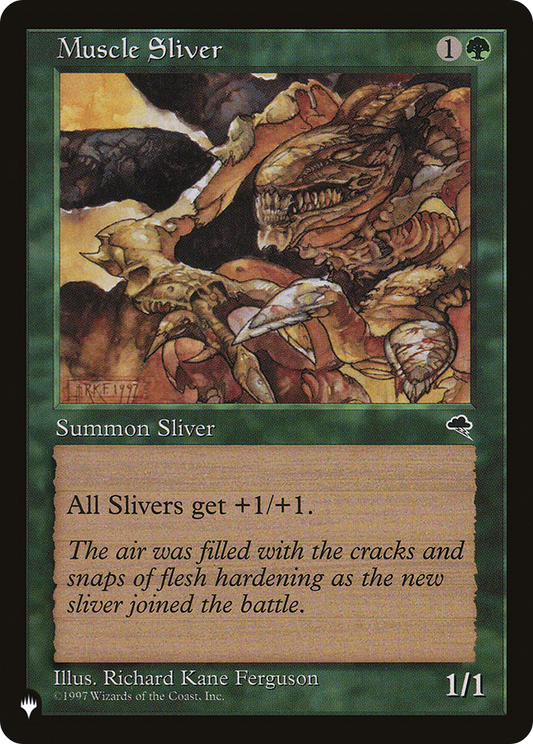 Muscle Sliver (LIST-TMP-238)