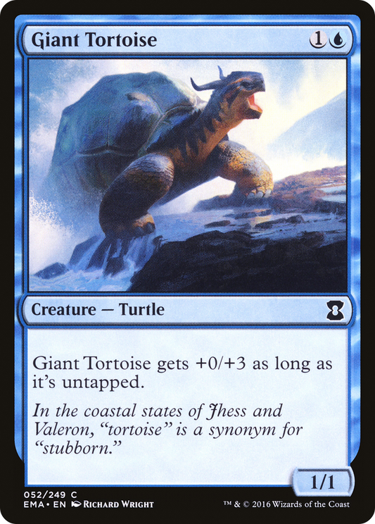 Giant Tortoise (EMA-052) (Foil)