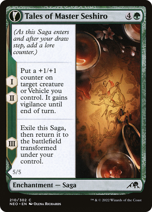 Tales of Master Seshiro // Seshiro's Living Legacy (NEO-210)