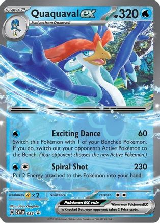 Quaquaval ex (SVP-035) (Holofoil)