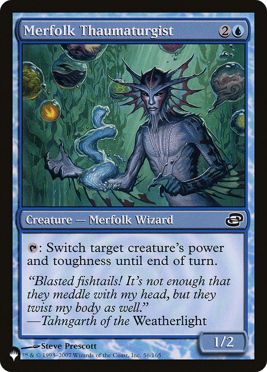 Merfolk Thaumaturgist (LIST-PLC-56)