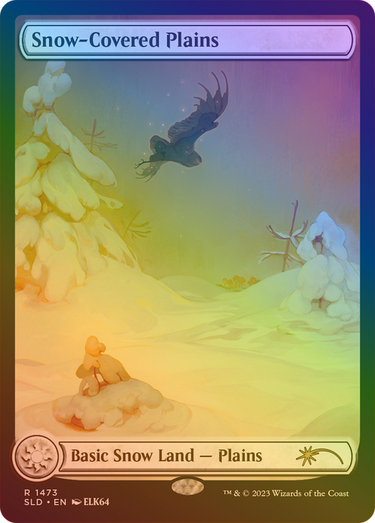 Snow-Covered Plains (SLD-1473★) (Full Art) (Foil)