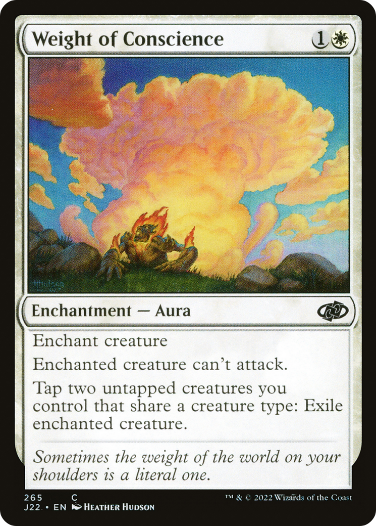 Weight of Conscience (J22-265)