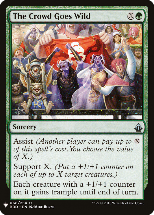 The Crowd Goes Wild (LIST-BBD-68)