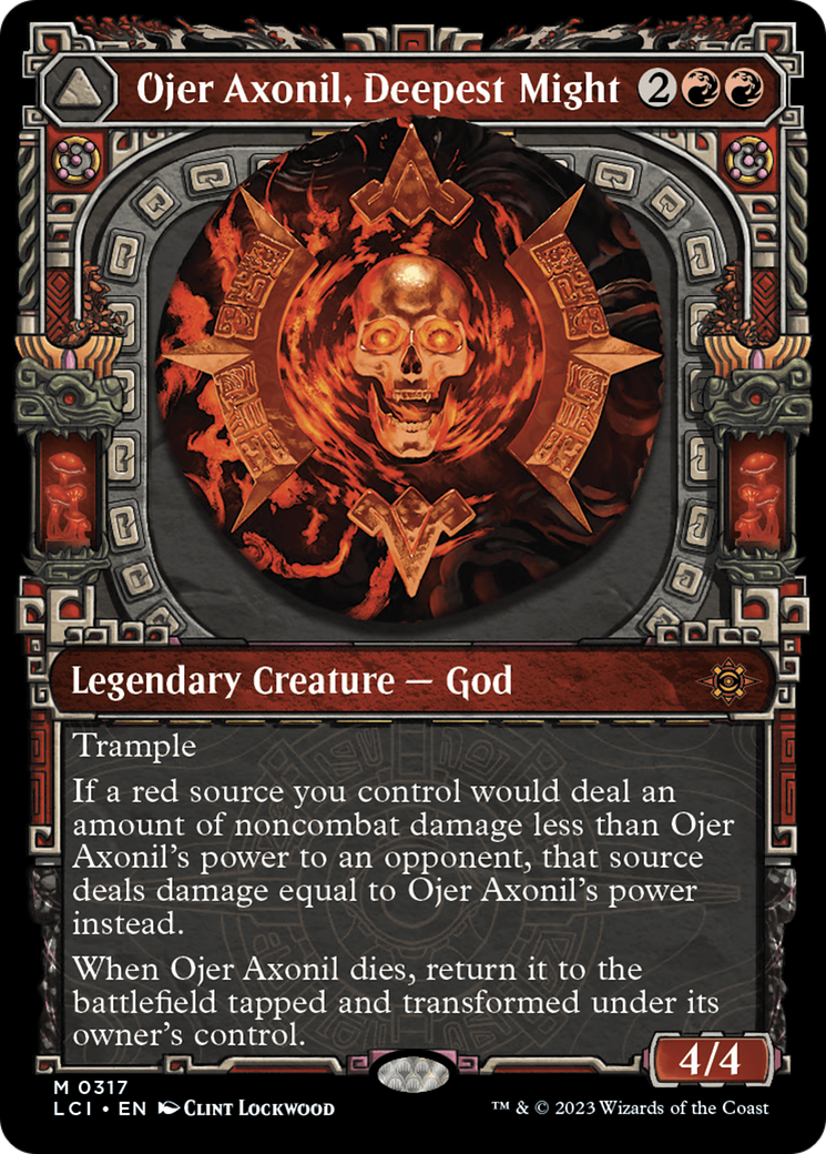 Ojer Axonil, Deepest Might // Temple of Power (LCI-317) (Showcase)