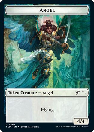 Angel (SLD) // Soldier (CMR) Double-sided Token (SLD-)
