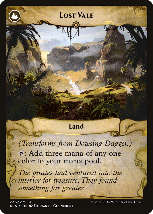 Dowsing Dagger // Lost Vale (XLN-235) (Foil)
