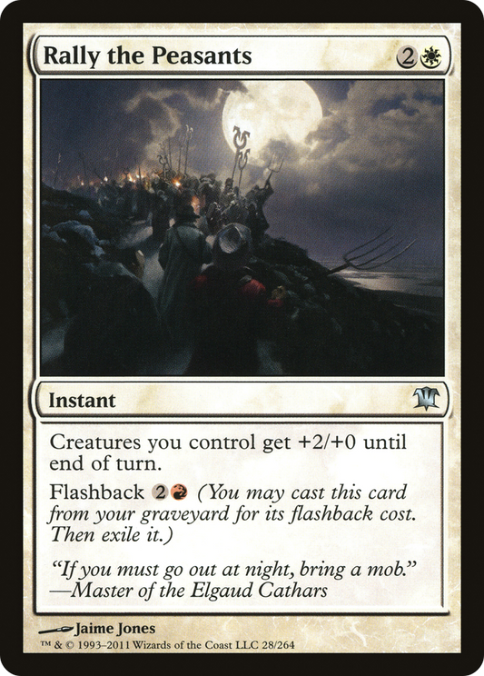 Rally the Peasants (ISD-028) (Foil)
