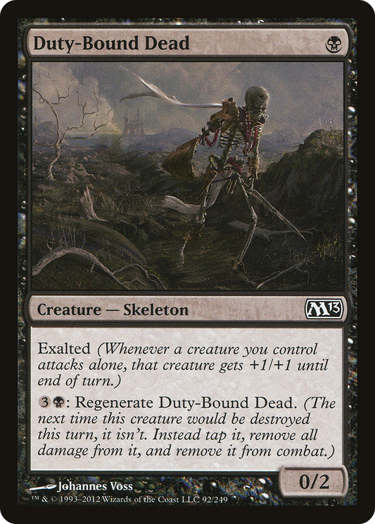 Duty-Bound Dead (M13-092) (Foil)