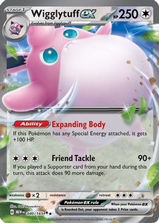 Wigglytuff ex (MEW-040) (Holofoil)