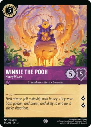 Winnie the Pooh - Hunny Wizard (2-059) (Cold Foil)