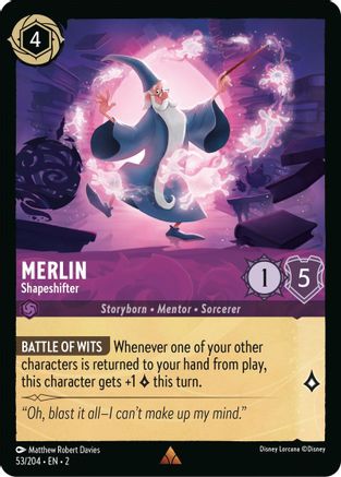 Merlin - Shapeshifter (2-053) (Cold Foil)