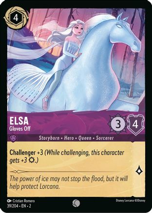 Elsa - Gloves Off (2-039) (Cold Foil)