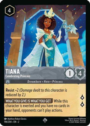 Tiana - Celebrating Princess (2-196) (Cold Foil)
