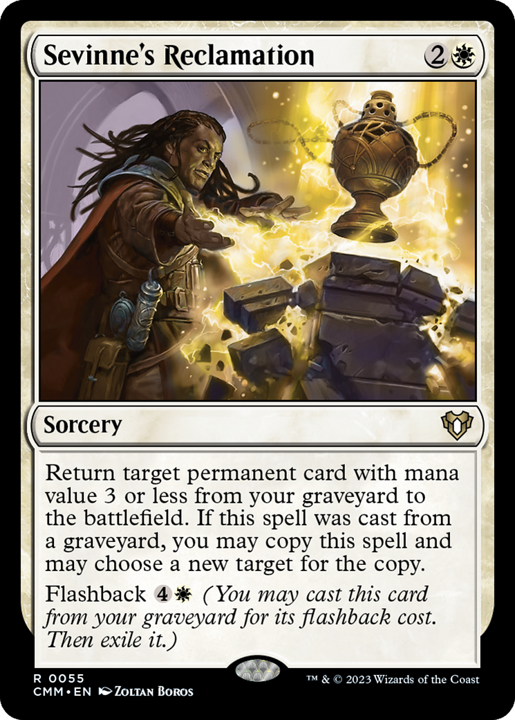 Sevinne's Reclamation (CMM-055) (Foil)