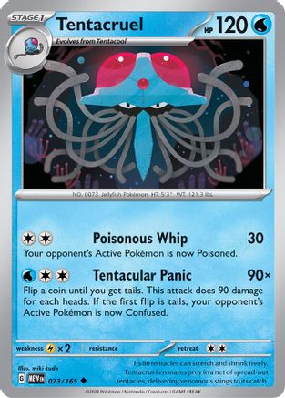 Tentacruel (MEW-073) (Reverse Holofoil)