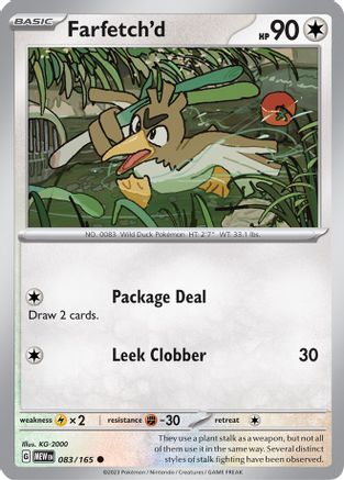 Farfetch'd (MEW-083) (Reverse Holofoil)