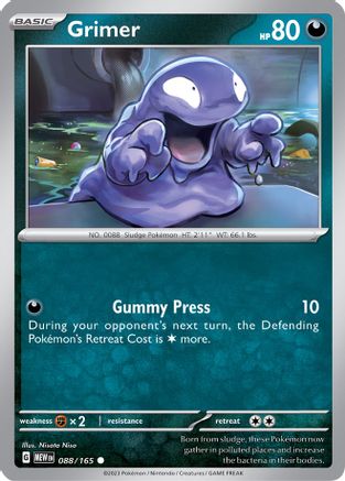 Grimer (MEW-088) (Reverse Holofoil)