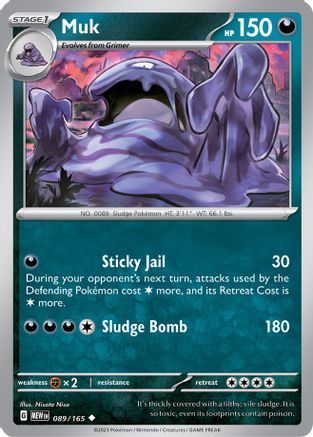 Muk (MEW-089) (Reverse Holofoil)