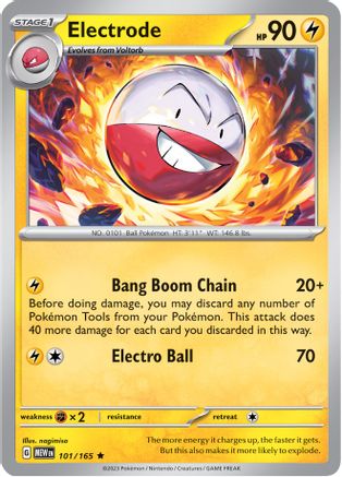 Electrode (MEW-101) (Reverse Holofoil)