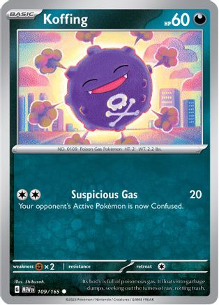 Koffing (MEW-109) (Reverse Holofoil)