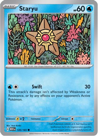 Staryu (MEW-120) (Reverse Holofoil)