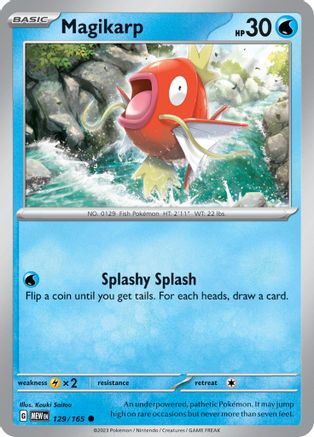 Magikarp (MEW-129) (Reverse Holofoil)