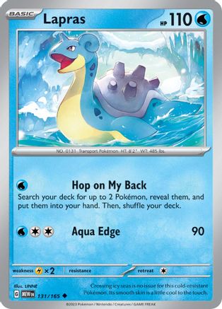 Lapras (MEW-131) (Reverse Holofoil)