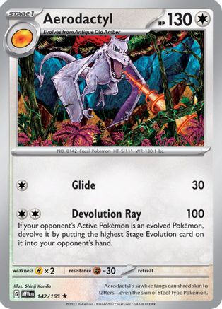 Aerodactyl (MEW-142) (Holofoil)
