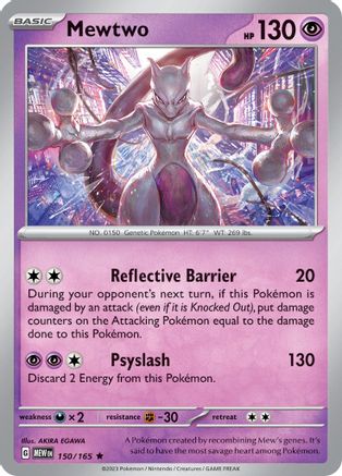 Mewtwo (MEW-150) (Reverse Holofoil)