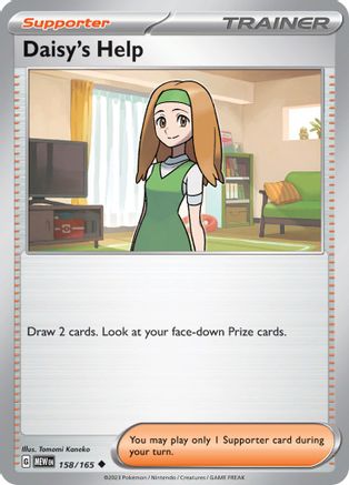 Daisy's Help (MEW-158) (Reverse Holofoil)