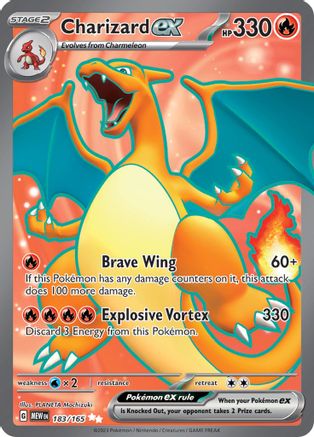 Charizard ex (MEW-183) (Holofoil)