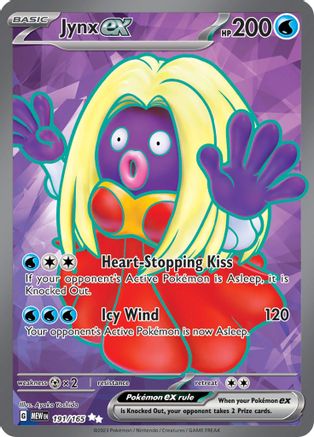 Jynx ex (MEW-191) (Holofoil)