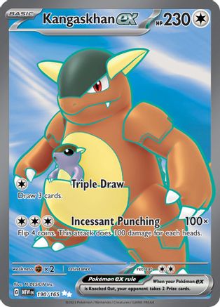 Kangaskhan ex (MEW-190) (Holofoil)