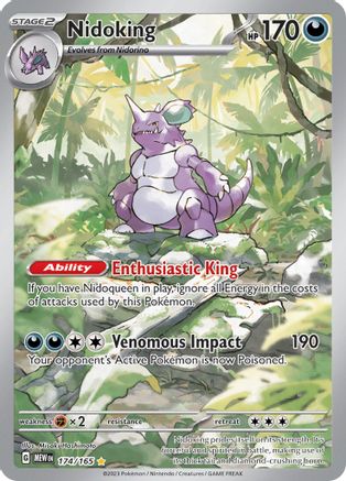 Nidoking (MEW-174) (Holofoil)