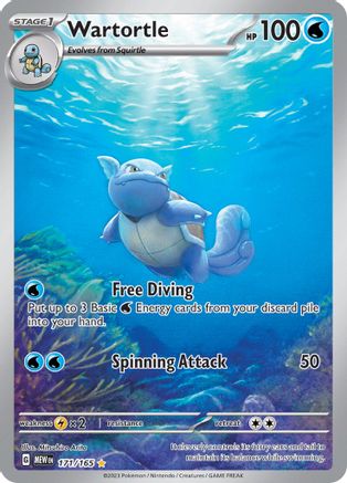 Wartortle (MEW-171) (Holofoil)